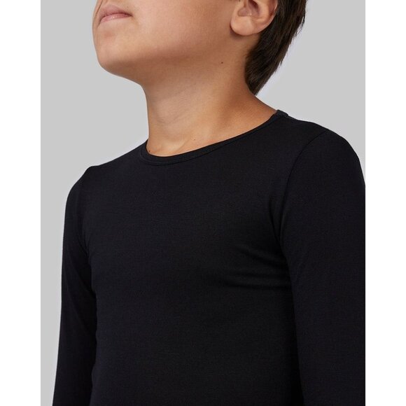 32 Degrees Lg Kids Heat Baselayer Top Long Sleeve Thermal Stretch Winter Shirt - Picture 6 of 15